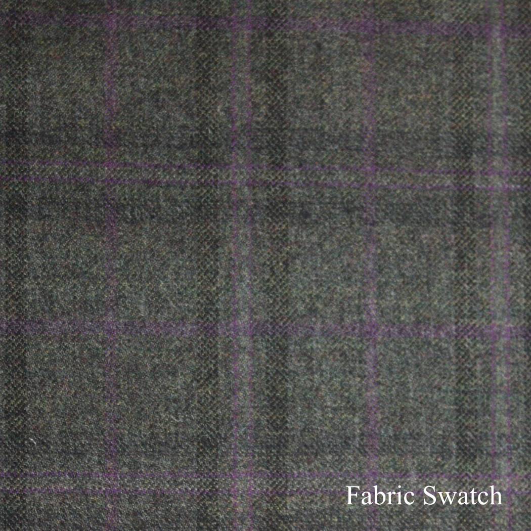 Plaid Made To Measure Vest  - ET0038_MTM_SV