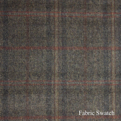 Plaid Made To Measure Vest  - ET0039_MTM_SV