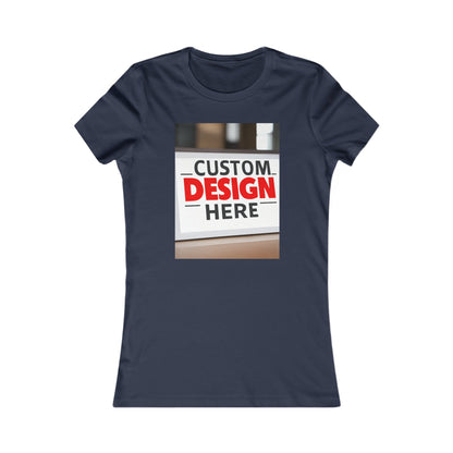 NAAMS Women's Design your Own Favorite Tee - 4.2 oz 100% airlume Cotton