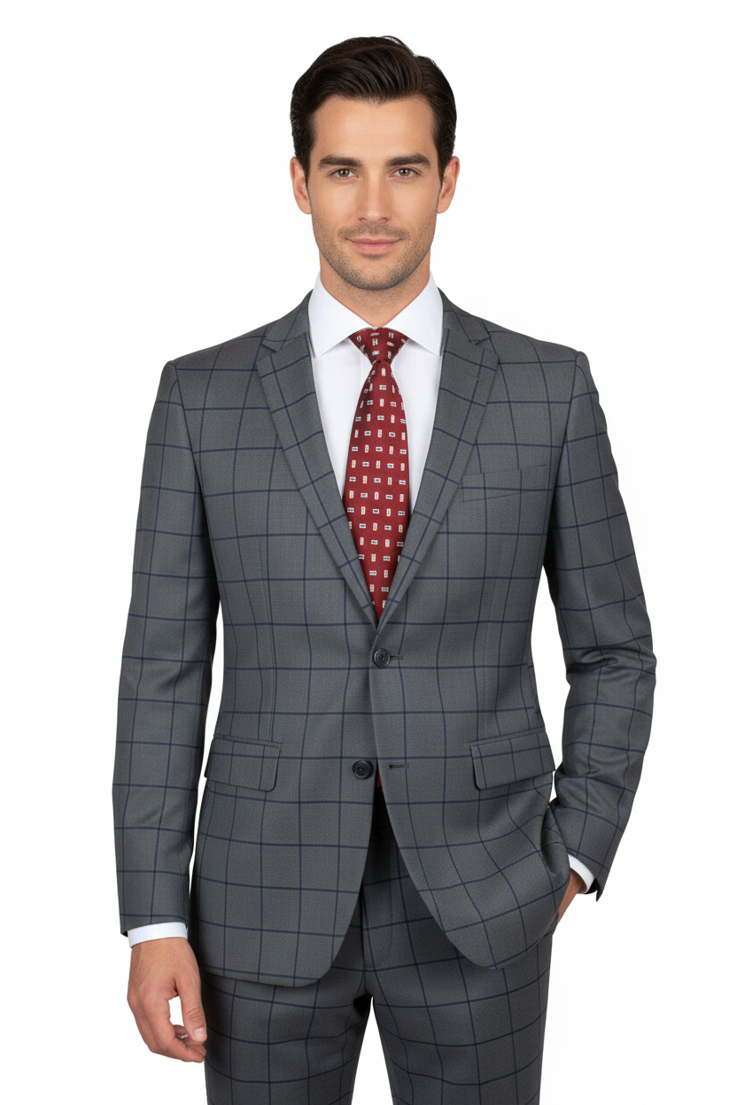 Plaid Made To Measure Jacket - VBC0578_MTM_SJ