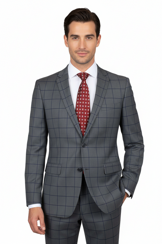 Plaid Made To Measure Jacket - VBC0578_MTM_SJ