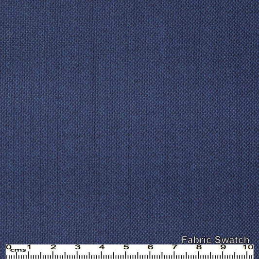 Astronaut Blue Birdseye Made To Measure Vest - VBC0161_MTM_SV