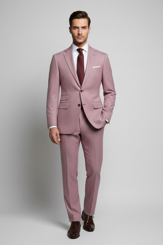 Iron Grey Birdseye Made To Measure Jacket - VBC0162_MTM_SJ