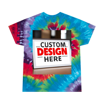 NAAMS Unisex Design Your Own Tie-Dye Spiral Tee 5.3oz 100% Cotton