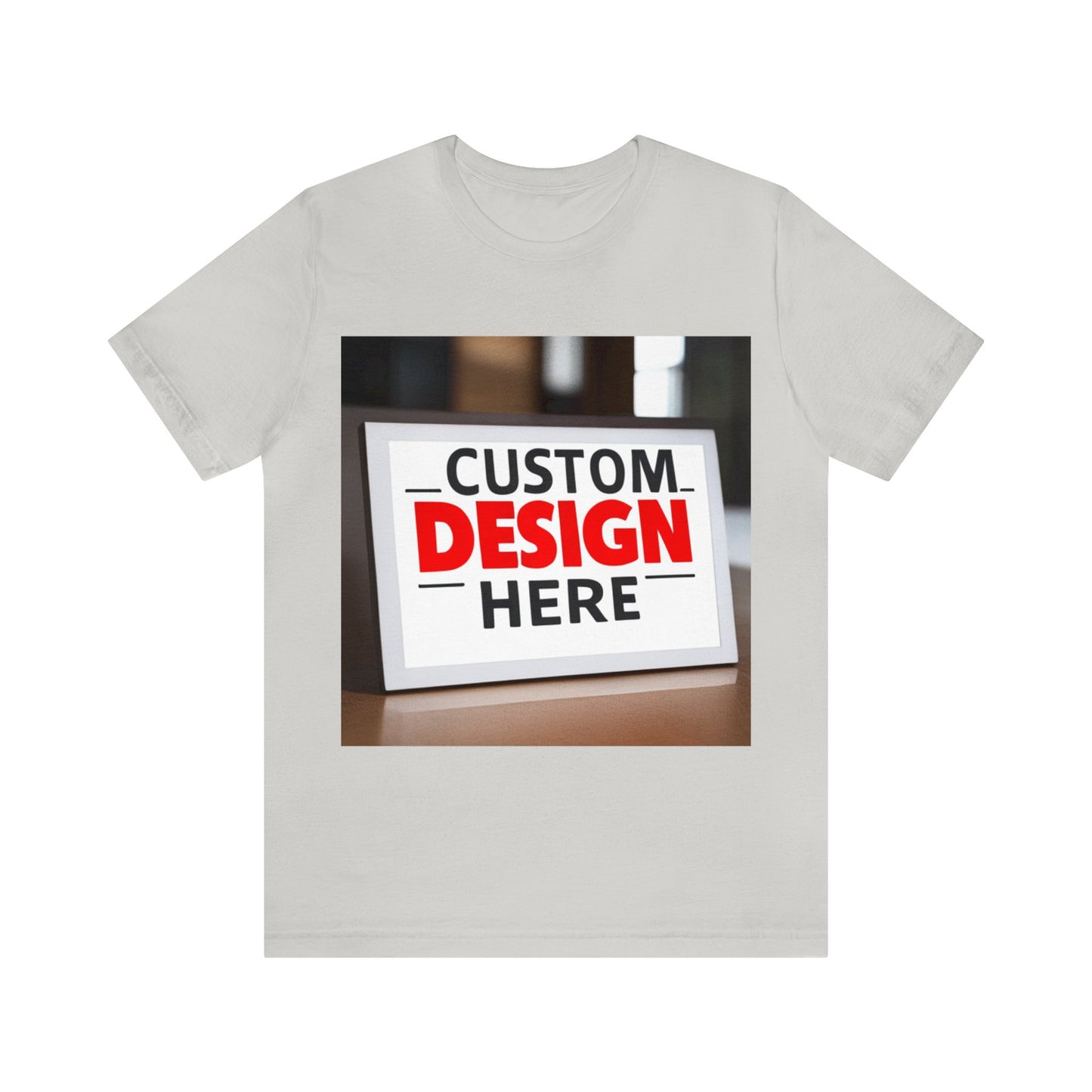 NAAMS Design Your Custom Tee - Unisex 4.2oz 100% Cotton Jersey Short Sleeve Tee