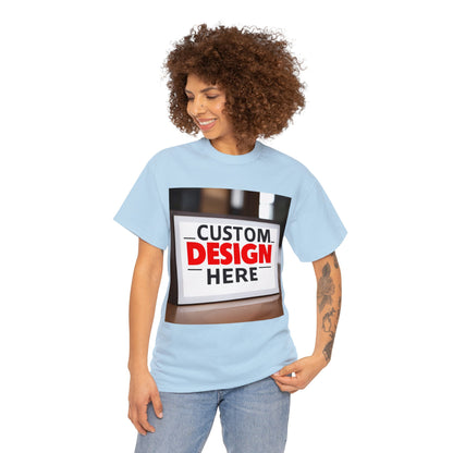 NAAMS Design Your Custom Tee - Unisex 5.3oz 100% Cotton Jersey Short Sleeve Tee