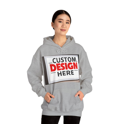 NAAMS Unisex Classic Fit Design Your Own Hoodie  -  8.0 oz 100% Cotton