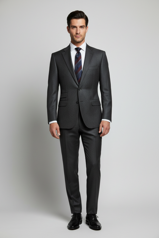 Black Dots Made To Measure Jacket - VBC0483_MTM_SJ