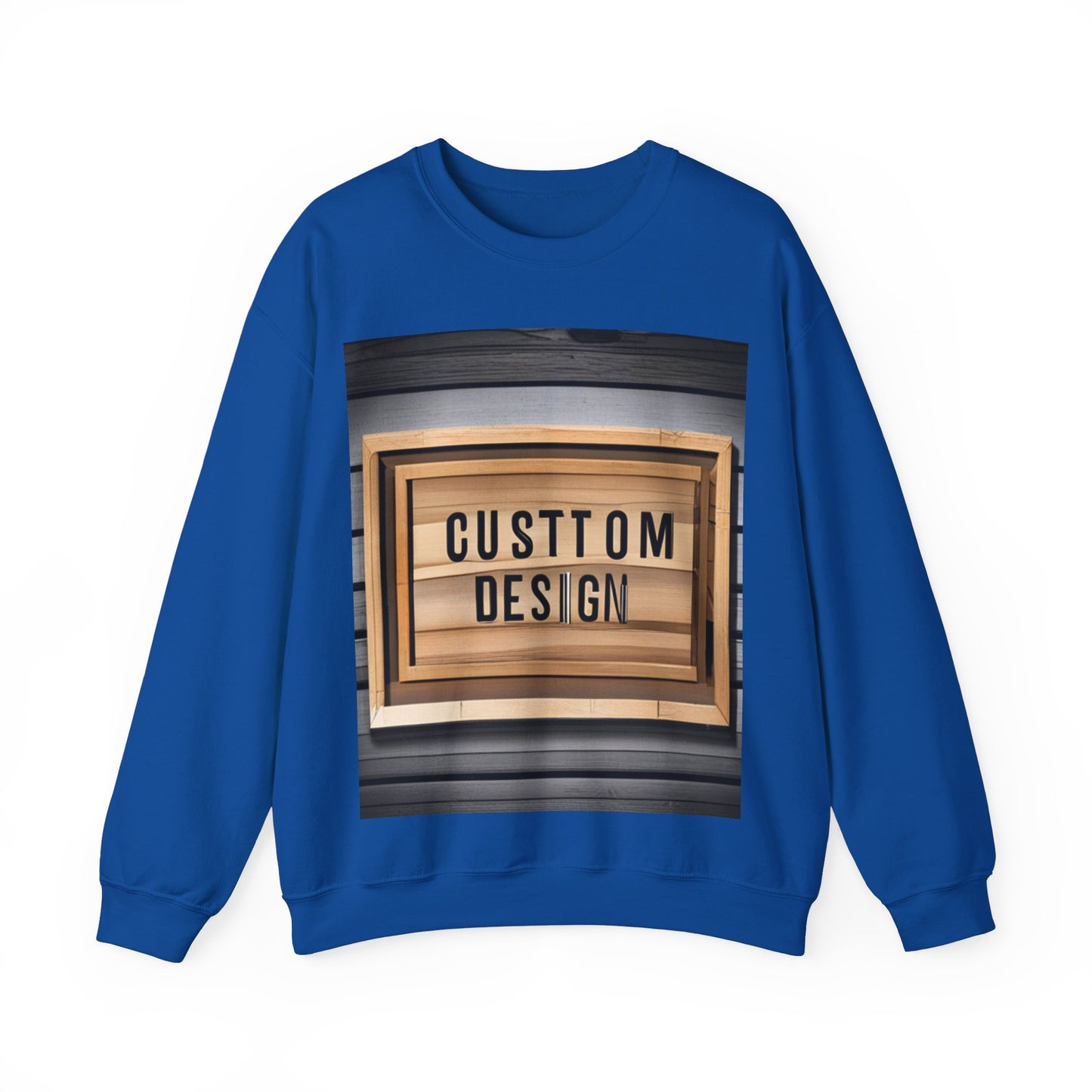 NAAMS Unisex Classic Fit Design Your Own Crewneck Sweatshirt  -  8.0 oz 100% Cotton