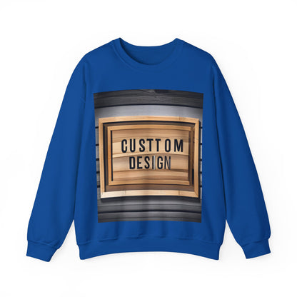 NAAMS Unisex Classic Fit Design Your Own Crewneck Sweatshirt  -  8.0 oz 100% Cotton