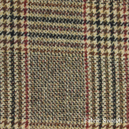 Houndstooth Plaid Made To Measure Vest  - ET0095_MTM_SV