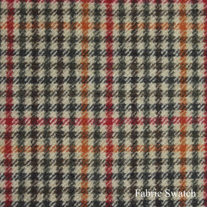 Houndstooth Windowpane Made To Measure Vest  - ET0332_MTM_SV