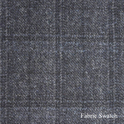 Windowpane Made To Measure Vest  - ET0171_MTM_SV