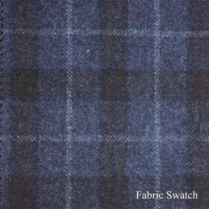 Plaid Made To Measure Vest  - ET0176_MTM_SV