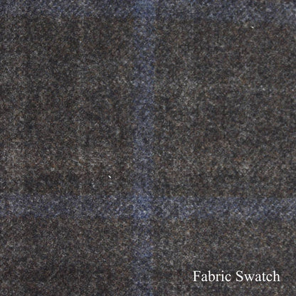 Windowpane Made To Measure Vest  - ET0191_MTM_SV