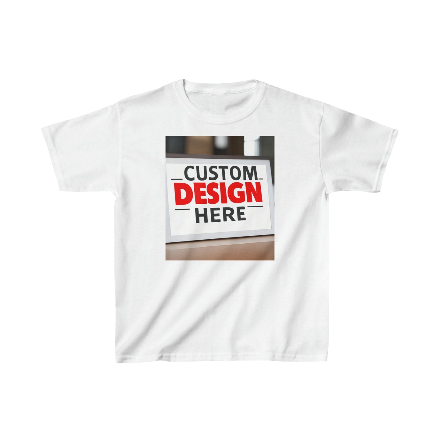 NAAMS Kids Design Your Own Custom Tee - 5.3 Oz 100% Cotton