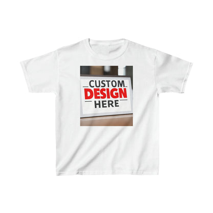 NAAMS Kids Design Your Own Custom Tee - 5.3 Oz 100% Cotton