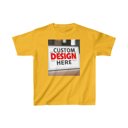 NAAMS Kids Design Your Own Custom Tee - 5.3 Oz 100% Cotton