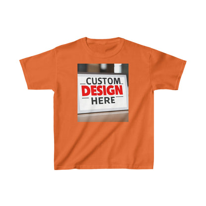 NAAMS Kids Design Your Own Custom Tee - 5.3 Oz 100% Cotton