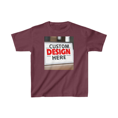 NAAMS Kids Design Your Own Custom Tee - 5.3 Oz 100% Cotton