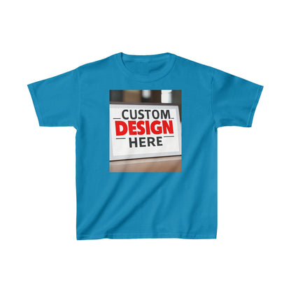 NAAMS Kids Design Your Own Custom Tee - 5.3 Oz 100% Cotton