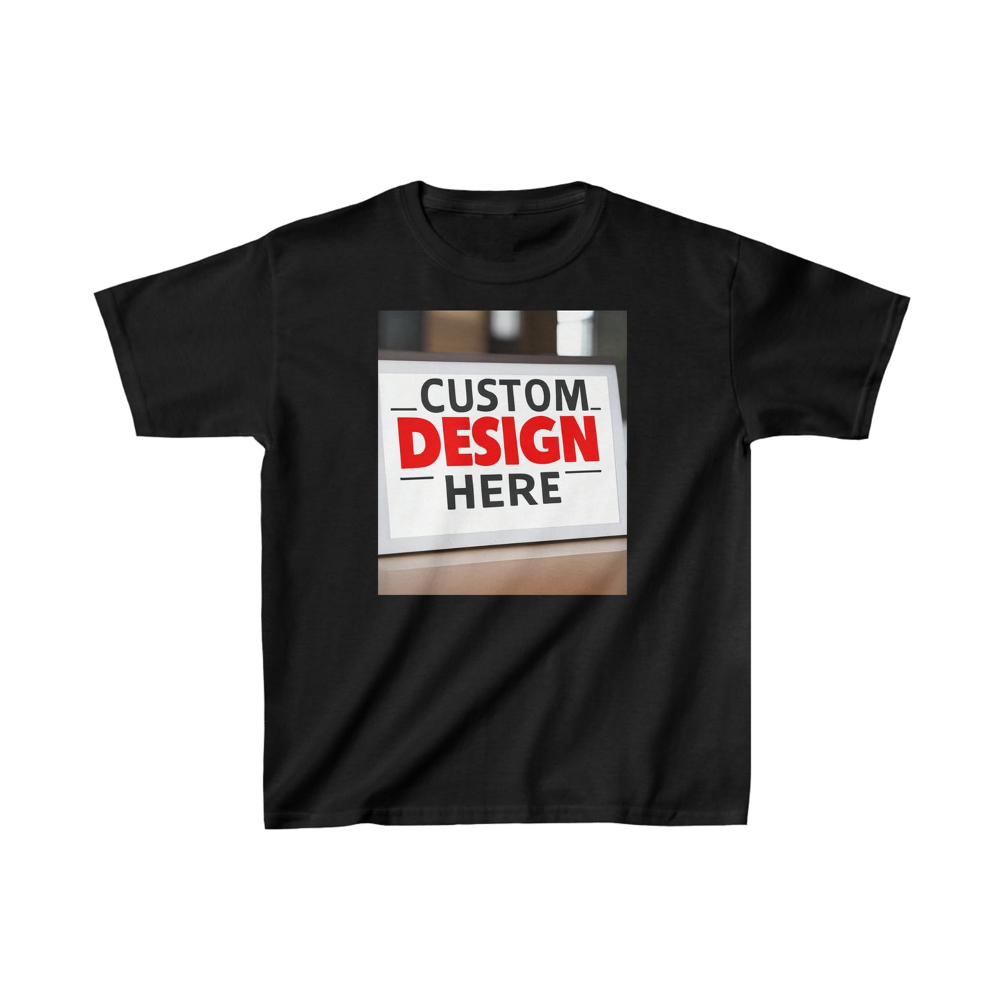 NAAMS Kids Design Your Own Custom Tee - 5.3 Oz 100% Cotton