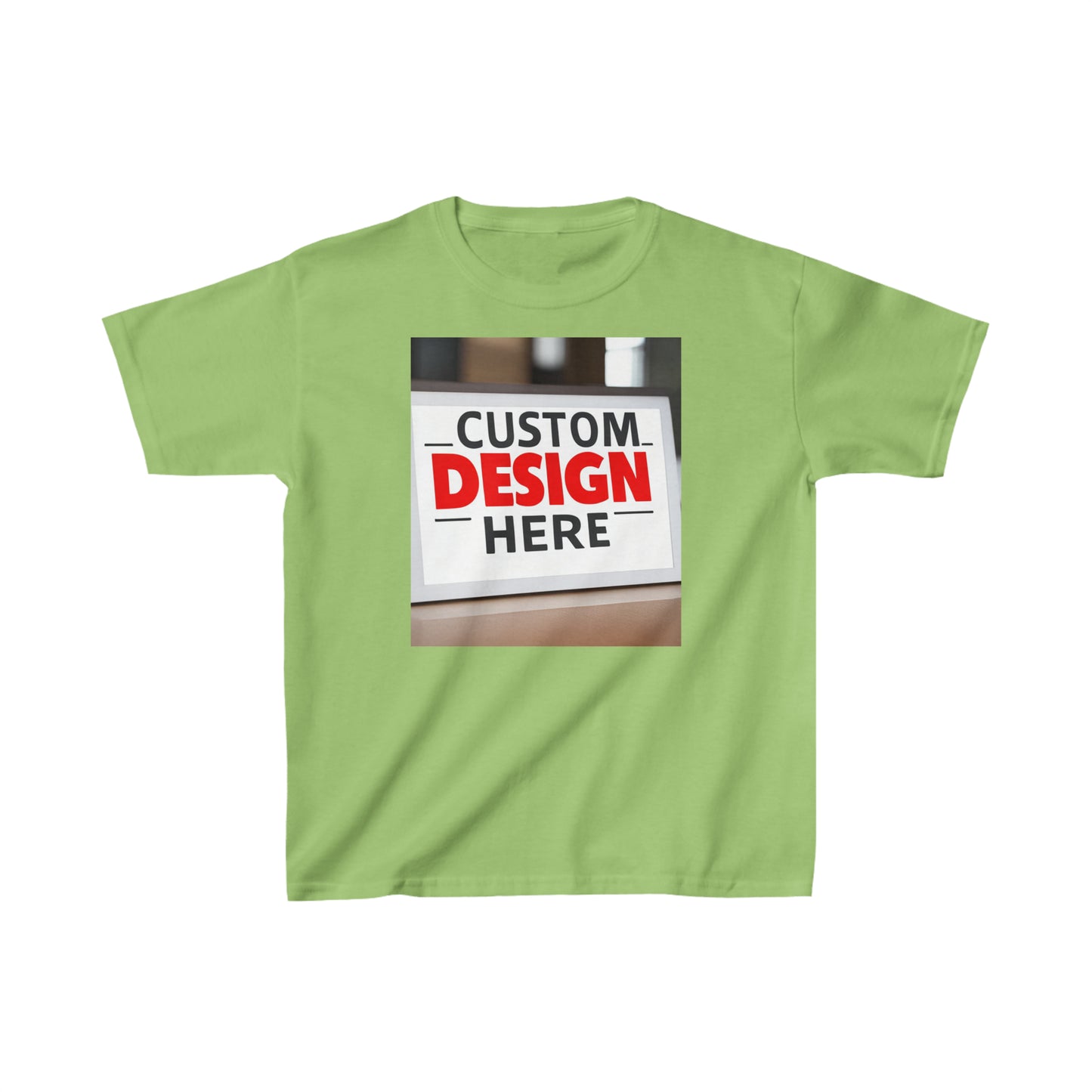 NAAMS Kids Design Your Own Custom Tee - 5.3 Oz 100% Cotton