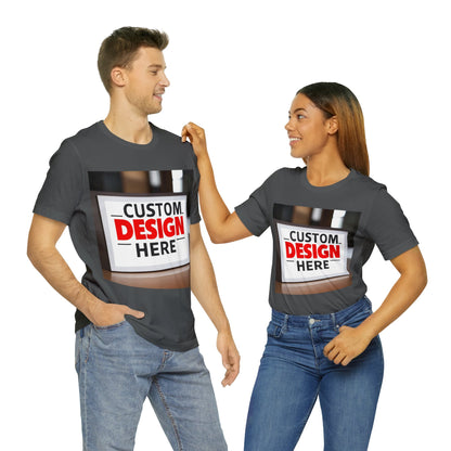 NAAMS Design Your Custom Tee - Unisex 4.2oz 100% Cotton Jersey Short Sleeve Tee