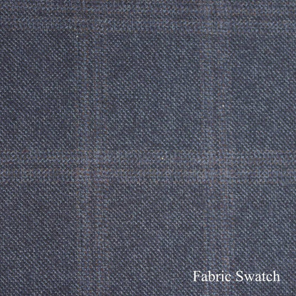 Windowpane Made To Measure Jacket  - ET0129_MTM_SJ