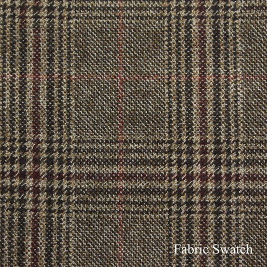 Plaid Made To Measure Vest  - ET0130_MTM_SV
