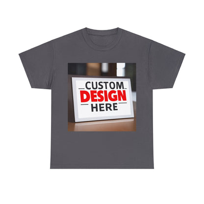 NAAMS Design Your Custom Tee - Unisex 5.3oz 100% Cotton Jersey Short Sleeve Tee