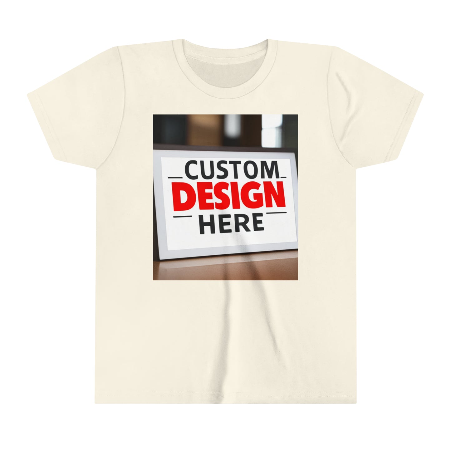 NAAMS Design Your Own Youth Short Sleeve 4.2oz Cotton Tee
