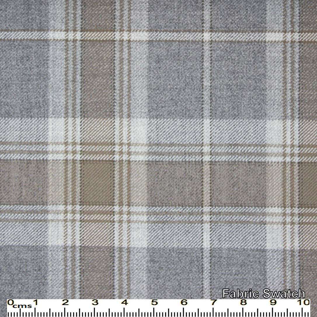 Aluminium Grey Plaid Made To Measure Pant - VBC0366_MTM_SP