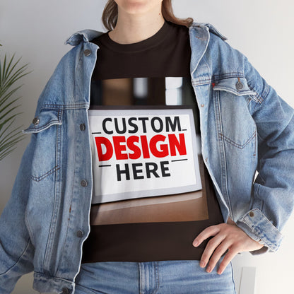 NAAMS Design Your Custom Tee - Unisex 5.3oz 100% Cotton Jersey Short Sleeve Tee