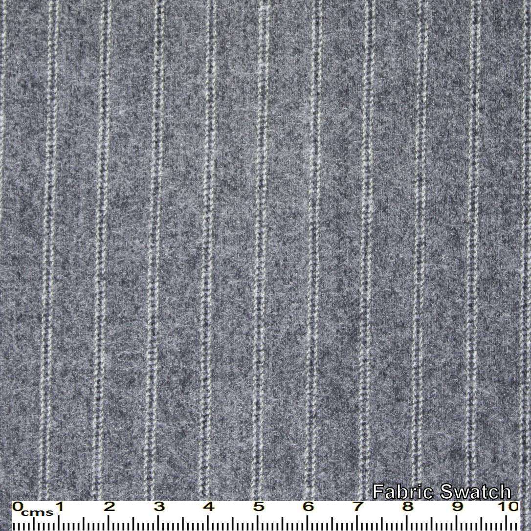 Aluminium Grey Chalkstripes Made To Measure Jacket - VBC0439_MTM_SJ