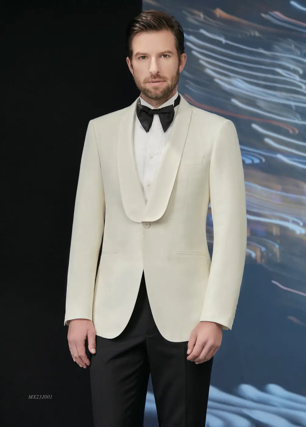 Premium Jacquard Tuxedo Suit - AA23J001