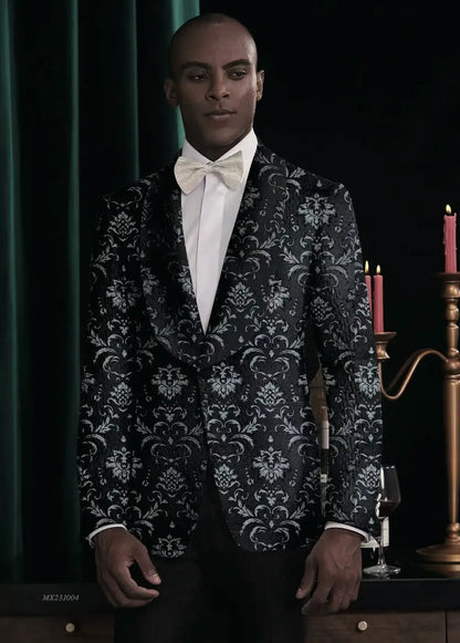 Premium Jacquard Tuxedo Suit - AA23J004