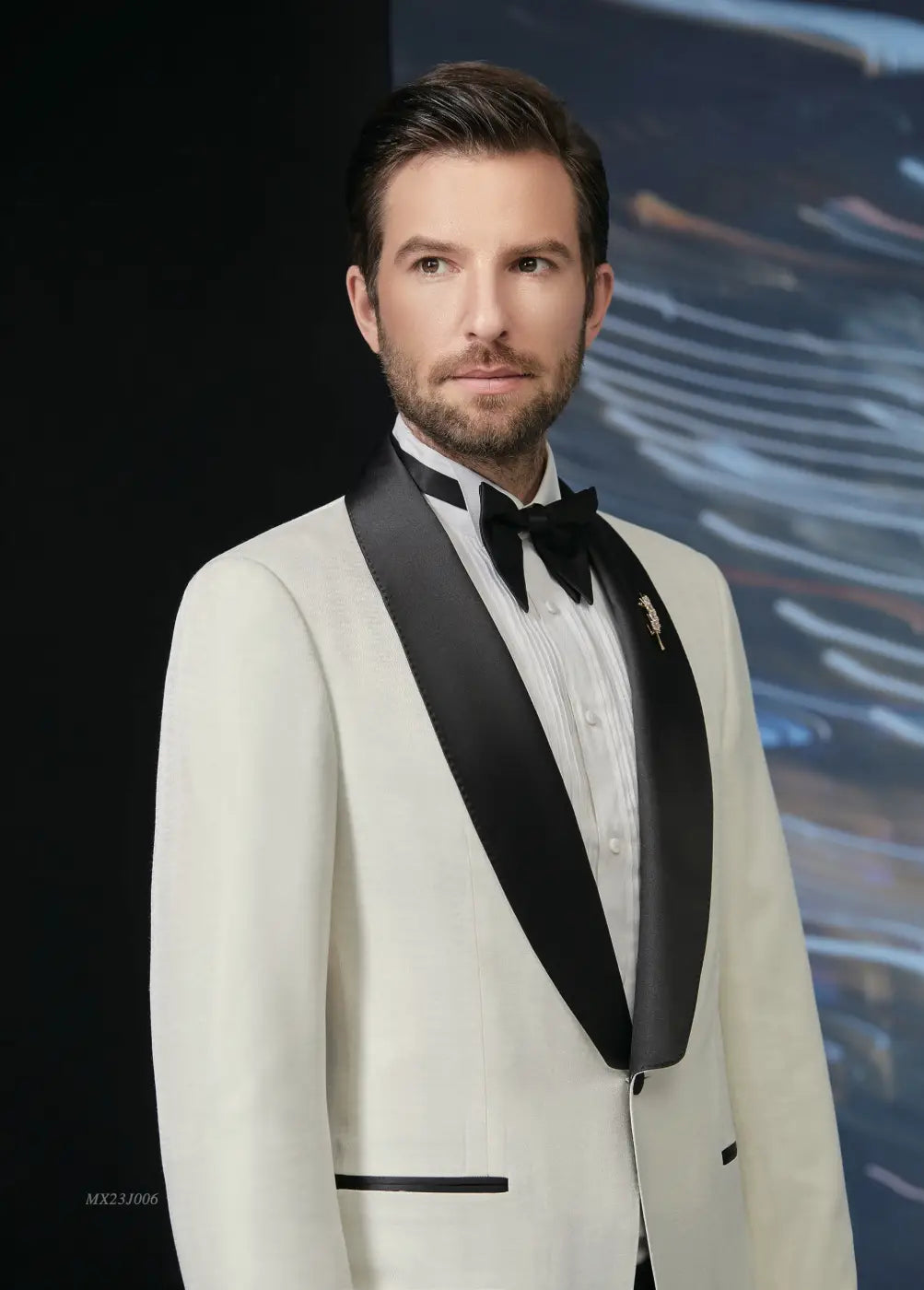 Premium Jacquard Tuxedo Suit - AA23J006