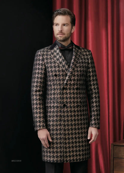 Premium Jacquard Tuxedo Suit - AA23J016