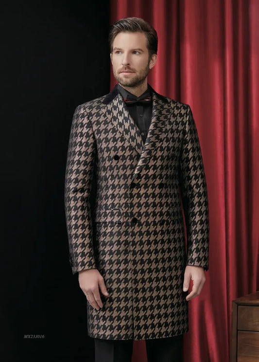 Premium Jacquard Tuxedo Suit - AA23J016