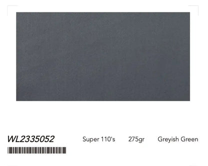 Men’s Greyish Green Suit – Super 110’s Wool 275g | Modern Tailored Business & Formal Suit