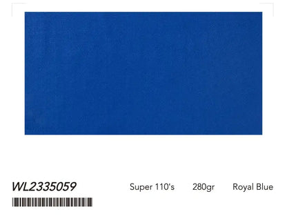 Men’s Royal Blue Suit – Super 110’s Wool 280g | Premium Tailored Wedding, Business & Formal Suit