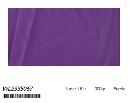 Men’s Purple Double-Breasted Suit – Super 110’s Wool 300g | Luxury Tailored Wedding & Statement Formal Suit