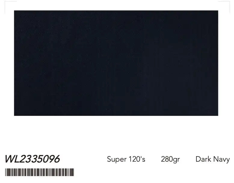 Dark Navy Super 120’s Wool Suit – 280g Signature Tailoring