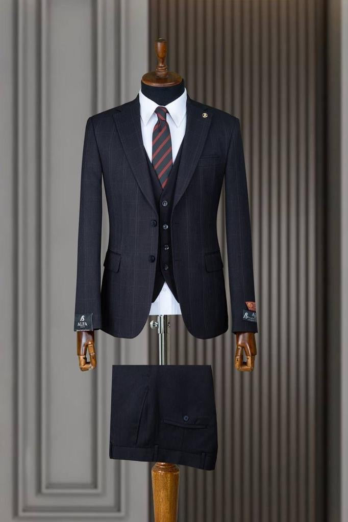 Turkish 3-Piece Suit Wholesale: Authentic 3-Piece Elegance for Discerning Retailers - 6 Suit Pack (Model: AA_Tur_4_109)