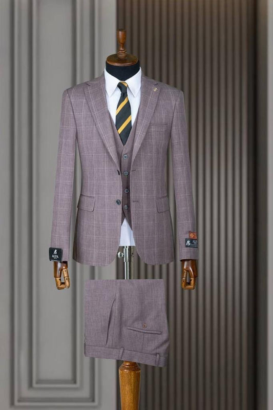 Turkish 3-Piece Suit Wholesale: Authentic 3-Piece Elegance for Discerning Retailers - 6 Suit Pack (Model: AA_Tur_4_112)