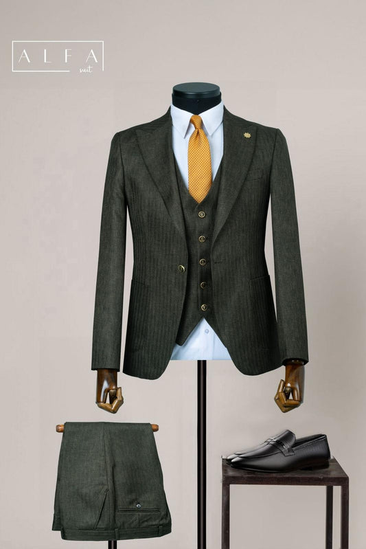 Turkish 3-Piece Suit Wholesale: Authentic 3-Piece Elegance for Discerning Retailers - 6 Suit Pack (Model: AA_Tur_4_119)