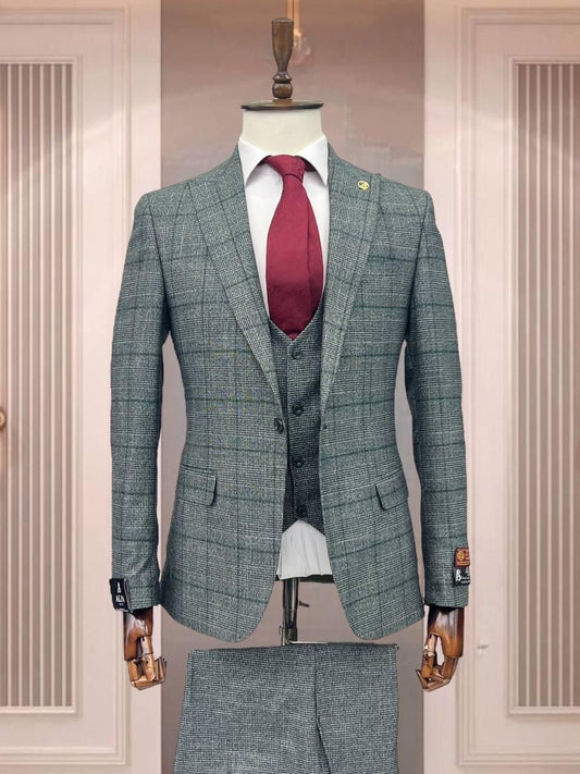 Turkish 3-Piece Suit Wholesale: Authentic 3-Piece Elegance for Discerning Retailers - 6 Suit Pack (Model: AA_Tur_4_11)