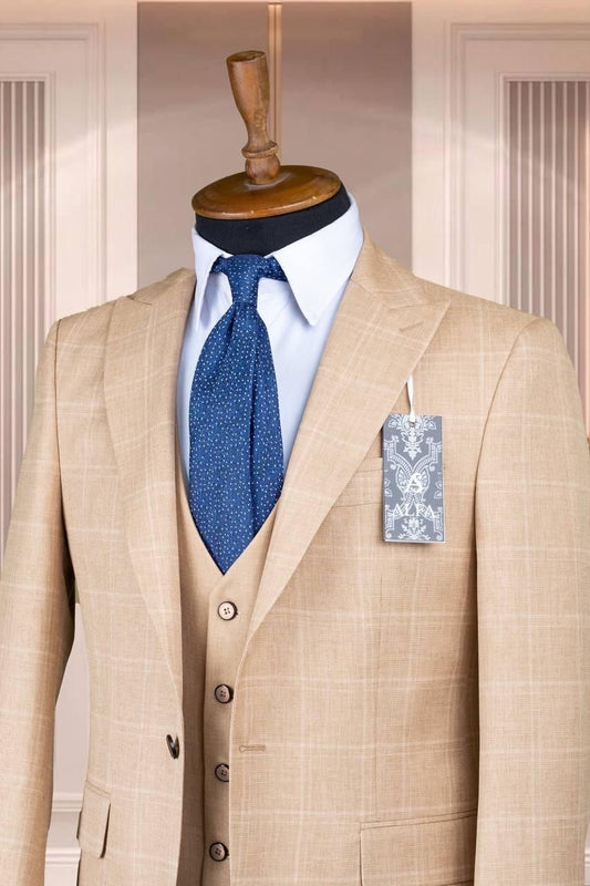 Turkish 3-Piece Suit Wholesale: Authentic 3-Piece Elegance for Discerning Retailers - 6 Suit Pack (Model: AA_Tur_4_13)