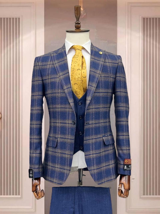 Turkish 3-Piece Suit Wholesale: Authentic 3-Piece Elegance for Discerning Retailers - 6 Suit Pack (Model: AA_Tur_4_15)